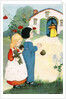 Hansel and Gretel see the witch by Anonymous