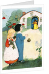 Hansel and Gretel see the witch by Anonymous