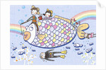 Cordial family spend happy time altogether by Anonymous