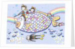 Cordial family spend happy time altogether by Anonymous