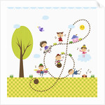 Happy children enjoying their time by Anonymous