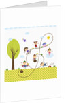 Happy children enjoying their time by Anonymous