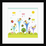 Happy children enjoying their time by Anonymous