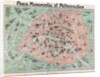 Map of Paris by Anonymous