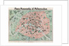 Map of Paris by Anonymous