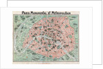 Map of Paris by Anonymous