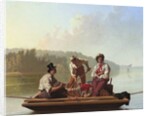 Boatmen on the Missouri by George Caleb Bingham