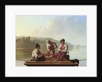 Boatmen on the Missouri by George Caleb Bingham