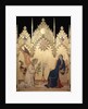 Detail of Annunciation with Two Saints by Simone Martini