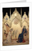 Detail of Annunciation with Two Saints by Simone Martini