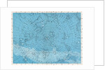 Star map with the North Pole, Andromeda, and Casseiopea by Anonymous