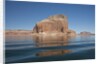 Reflections of red rock canyons of Lake Powell by Anonymous