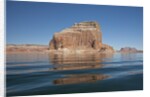 Reflections of red rock canyons of Lake Powell by Anonymous