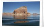 Reflections of red rock canyons of Lake Powell by Anonymous