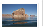 Reflections of red rock canyons of Lake Powell by Anonymous