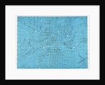 Vintage Star Map with Constellations Leo, Virgo, Libra, and Leo Minor by Anonymous