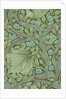 William Morris wallpaper sample with Forget-Me-Nots by Anonymous