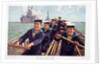 Boys Own Paper colour insert circa 1900 showing sailors from the Swiftsure class Battleship HMS Triumph. Taken from a painting by Charles M Padday titled "We All Love Jack". by Anonymous