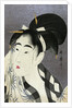Ase o fuku onna (Woman Wiping Sweat) by Kitagawa Utamaro