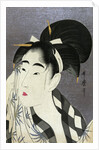 Ase o fuku onna (Woman Wiping Sweat) by Kitagawa Utamaro