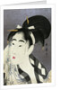 Ase o fuku onna (Woman Wiping Sweat) by Kitagawa Utamaro