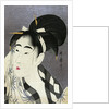 Ase o fuku onna (Woman Wiping Sweat) by Kitagawa Utamaro