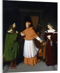 The Betrothal of Raphael and the Niece of Cardinal Bibbiena by Jean-Auguste-Dominique Ingres