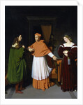 The Betrothal of Raphael and the Niece of Cardinal Bibbiena by Jean-Auguste-Dominique Ingres
