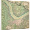 Vintage map of the Bordeaux region of France and its environs by Anonymous