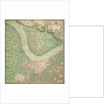 Vintage map of the Bordeaux region of France and its environs by Anonymous