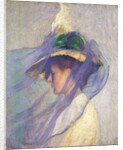 The Blue Veil by Edmund Charles Tarbell