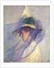 The Blue Veil by Edmund Charles Tarbell