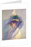 The Blue Veil by Edmund Charles Tarbell