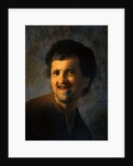 Laughing Young Man by Rembrandt van Rijn