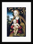 The Virgin and Child Under an Apple Tree by Lucas Cranach the Elder