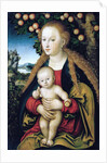 The Virgin and Child Under an Apple Tree by Lucas Cranach the Elder