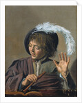 Singing Boy with a Flute by Frans Hals