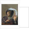 Singing Boy with a Flute by Frans Hals
