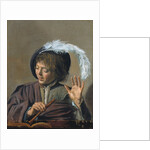 Singing Boy with a Flute by Frans Hals