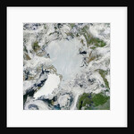 The North Pole and Arctic Ocean, in June of 2011 by Anonymous