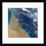 Satellite View of the Great Barrier Reef by Anonymous