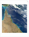 Satellite View of the Great Barrier Reef by Anonymous