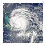 Hurricane Irene over the Bahamas on August 24, 2011 by Anonymous