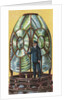 Illustration of the glass lamp or lantern of lighthouse by Anonymous
