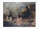 Don Quixote and Sancho Panza by Honore Daumier