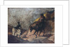 Don Quixote and Sancho Panza by Honore Daumier