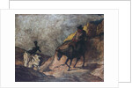 Don Quixote and Sancho Panza by Honore Daumier
