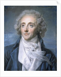 Portrait of Nicolas-Pierre-Baptiste Anselme, called Baptiste aine by Jean-Baptiste Greuze