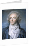 Portrait of Nicolas-Pierre-Baptiste Anselme, called Baptiste aine by Jean-Baptiste Greuze