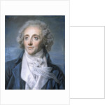 Portrait of Nicolas-Pierre-Baptiste Anselme, called Baptiste aine by Jean-Baptiste Greuze